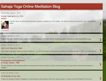 Tablet Screenshot of blog.sahajayogaonline.com